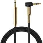 Cabo de Auriculares 2,5mm para 3,5mm Versão Standard para AKG Y40 & Creative Aurvana Live2 & Bose QC25 zs0110, Comprimento do Cabo: 1,5m, Versão Standard