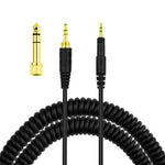 Cabo de Áudio para Auriculares com Mola Audio-Technica ATH-M50X / ATH-M40X ZS0088, Comprimento do Cabo: 1,4m-3m, ZS0088