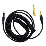 Cabo de Áudio para Auriculares com Mola Audio-Technica ATH-M50X / ATH-M40X ZS0088, Comprimento do Cabo: 1,4m-3m, ZS0088