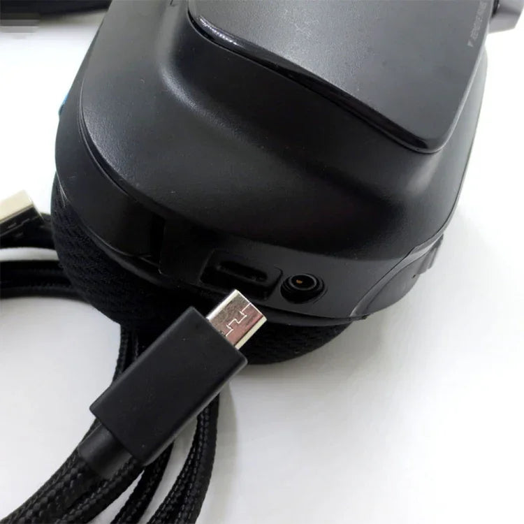 Cabo de Áudio USB para Auriculares Logitech G633 / G633s com Suporte a Chamadas / Iluminação do Auricular ZS0155, Comprimento do Cabo: 2m, Para Logitech G633 2m