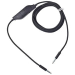 Cabo de Áudio para Auriculares Gaming 3,5mm Logitech G633 / G635 / G933 / G935 ZS0195, Comprimento do Cabo: 1,5m, Para Logitech G633 1,5m