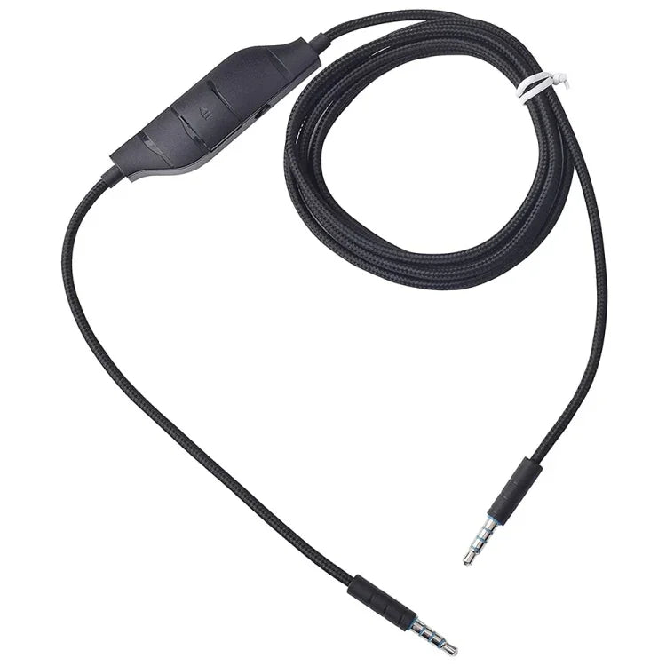 Cabo de Áudio para Auriculares Gaming 3,5mm Logitech G633 / G635 / G933 / G935 ZS0195, Comprimento do Cabo: 1,5m, Para Logitech G633 1,5m