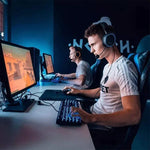 Conjunto 2 em 1 Cabo de Áudio + Cabo Adaptador para Auriculares SteelSeries Arctis 3 / 5 / 7 ZS0135, Cabo de Áudio + Cabo Adaptador