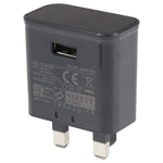 Adaptador de Viagem de Carregamento Rápido EP-TA20UWE com Porta USB Única, Ficha UK, USB Único