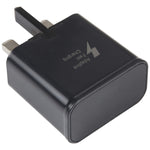 Adaptador de Viagem de Carregamento Rápido EP-TA20UWE com Porta USB Única, Ficha UK, USB Único