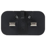 Adaptador de Viagem de Carregamento Rápido EP-TA20UWE com Porta USB Única, Ficha UK, USB Único