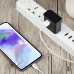 Adaptador de Viagem de Carregamento Rápido EP-TA20UWE com Porta USB Única, Ficha UK, USB Único