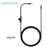 Cabo de Áudio para Auriculares com Controlo de Volume Macho para Macho 3,5mm Logitech Astro A10 / A40 / A30 ZS0175, Comprimento do Cabo: 2m, Para Logitech Astro A10 2m