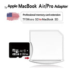 Adaptador de Cartão Micro SD / TF para SD para MacBook Air / Pro, Suporta até 512GB, 512GB
