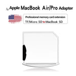 Adaptador de Cartão Micro SD / TF para SD para MacBook Air / Pro, Suporta até 512GB, 512GB