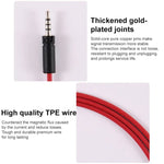 Cabo de Auriculares com Fios 3,5mm para 2,5mm ZS0008