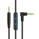 Cabo de Áudio 3,5mm para 2,5mm para Boshi QC25 QC35 OE2 LIVE2 AKG Y50 Y40 ZS0009