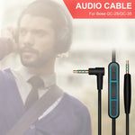 Cabo de Áudio 3,5mm para 2,5mm para Boshi QC25 QC35 OE2 LIVE2 AKG Y50 Y40 ZS0009