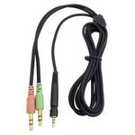 Cabo para Auriculares Gaming Versão PC para Sennheiser PC 373D GSP350 GSP500 GSP600 G4ME ONE GAME ZERO ZS0076, Versão PC