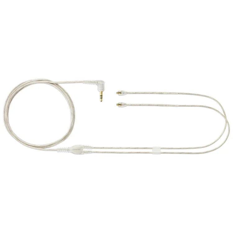 Cabo de Áudio Codificado para Auriculares Shure SE535 SE215 UE900 W40 SE425 ZS0089 Branco