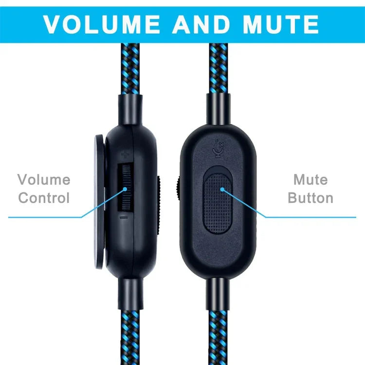 ZS0162 Cabo de Áudio com Controlo com Fios para Headset Gaming Logitech Astro A10 A40 A30, Versão com Controlo com Fios
