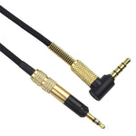 ZS0010 Versão com Controlo com Fios Cabo de Auscultadores 3.5mm para 2.5mm para Sennheiser HD518 HD558 HD598 HD579 559, Versão com Controlo com Fios