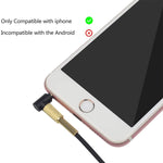 ZS0010 Versão com Controlo com Fios Cabo de Auscultadores 3.5mm para 2.5mm para Sennheiser HD518 HD558 HD598 HD579 559, Versão com Controlo com Fios
