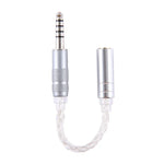 ZS0021 Cabo Adaptador Balanceado Macho 4.4mm para Fêmea 3.5mm, Macho 4.4mm para Fêmea 3.5mm