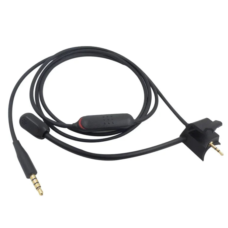 ZS0217 Cabo de Áudio para Headset Gaming com Cancelamento de Ruído para BOSE QC35I / QC35II