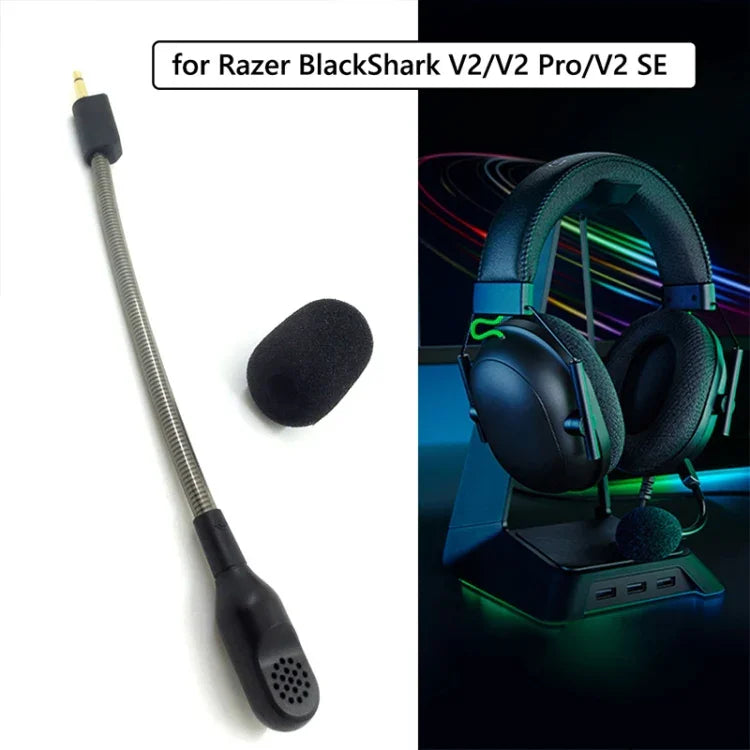 ZS0221 Microfone com Cancelamento de Ruído para Auscultadores Razer BlackShark V2/V2SE/V2 PRO, ZS0221