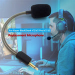 ZS0221 Microfone com Cancelamento de Ruído para Auscultadores Razer BlackShark V2/V2SE/V2 PRO, ZS0221