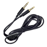 ZS0086 Cabo de Áudio para Headset Gaming com Controlo de Volume para Logitech Astro A10 A40 A30, Versão com Controlo de Volume
