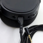 ZS0169 Cabo de Áudio para Auscultadores USB Trançado para SteelSeries Arctis 3 / 5 / 7 / Pro, ZS0169