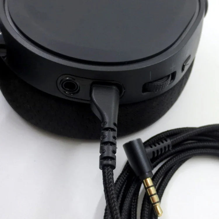 ZS0169 Cabo de Áudio para Auscultadores USB Trançado para SteelSeries Arctis 3 / 5 / 7 / Pro, ZS0169