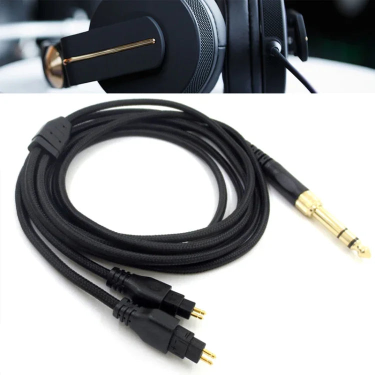 ZS0204 Cabo de Áudio para Auscultadores para Sennheiser HD580 HD600 HD650 HD660S, ZS0204