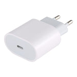 Adaptador de Energia de Carregamento Rápido 20W Type-C / USB-C PD, Ficha US, 20W 0.5A Ficha US, 20W Ficha EU