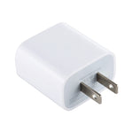 Adaptador de Energia de Carregamento Rápido 20W Type-C / USB-C PD, Ficha US, 20W 0.5A Ficha US, 20W Ficha EU