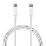 Cabo de Carregamento Rápido PD 20W 9V/2A USB-C / Type-C para 8 Pinos para iPhone, iPad, Comprimento do Cabo: 1m, 20W 9V/2A