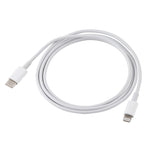 Cabo de Carregamento Rápido PD 20W 9V/2A USB-C / Type-C para 8 Pinos para iPhone, iPad, Comprimento do Cabo: 1m, 20W 9V/2A