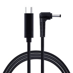 Cabo de carregamento de energia para portátil USB-C / Type-C para 4.0 x 1.7mm, comprimento do cabo: cerca de 1,5m, Type-C para cabeça de bala 4.0 x 1.7mm