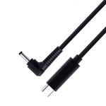 Cabo de carregamento de energia para portátil USB-C / Type-C para 4.0 x 1.7mm, comprimento do cabo: cerca de 1,5m, Type-C para cabeça de bala 4.0 x 1.7mm