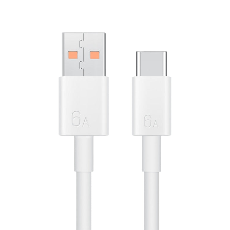 Cabo de dados original Huawei CC790 USB Tipo-A para USB-C / Type-C 6A, comprimento do cabo: 1m