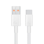 Cabo de dados original Huawei CC790 USB Tipo-A para USB-C / Type-C 6A, comprimento do cabo: 1m