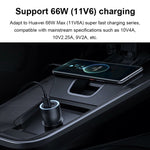 Cabo de dados original Huawei CC790 USB Tipo-A para USB-C / Type-C 6A, comprimento do cabo: 1m