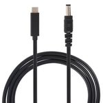 Cabo de carregamento de energia para portátil USB-C / Tipo-C para 5,5 x 2,1mm, Comprimento do cabo: cerca de 1,5m, Tipo-C para 5,5 x 2,1mm
