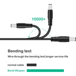 Cabo de carregamento de energia para portátil USB-C / Tipo-C para 5,5 x 2,1mm, Comprimento do cabo: cerca de 1,5m, Tipo-C para 5,5 x 2,1mm
