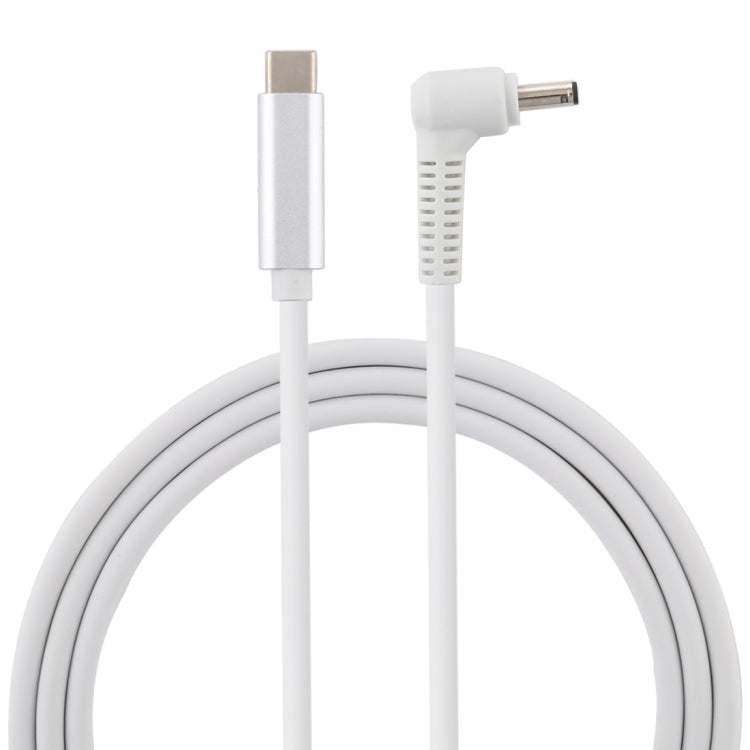 Cabo de carregamento de energia para portátil USB-C / Tipo-C para 4,0 x 1,35mm, Comprimento do cabo: cerca de 1,5m, Tipo-C para 4,0 x 1,35mm