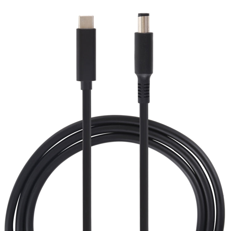 Para portátil Dell Cabo de carregamento de energia USB-C / Tipo-C para 7,4 x 5,0mm, Comprimento do cabo: cerca de 1,5m, Tipo-C para 7,4 x 5,0mm Para portátil Dell