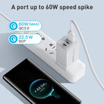 Adaptador de Energia de Carregamento Rápido MOMAX UM30 PD 67W, Ficha UK, Ficha UK