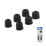 KZ 6 PCS Kit de Auriculares de Espuma de Memória com Isolamento Sonoro e Cancelamento de Ruído para Todos os Auriculares In-ear, Tamanho: L & M & S