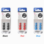 KZ 6 PCS Kit de Auriculares de Espuma de Memória com Isolamento Sonoro e Cancelamento de Ruído para Todos os Auriculares In-ear, Tamanho: L & M & S