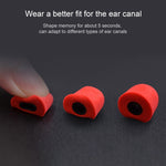 Um Par de Auriculares de Espuma de Memória Macia KZ Para Todos os Auriculares In-ear