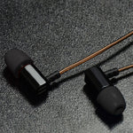Um Par de Auriculares de Espuma de Memória Macia KZ Para Todos os Auriculares In-ear