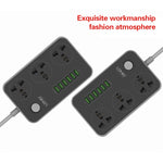 LDNIO SC3604 6 x Portas USB Tomada Multifuncional para Viagem, Casa e Escritório, Comprimento do Cabo: 2m, Ficha US, SAS8611AUK, SAS8611AUS, SAS8611BUK, SAS8611BUS, SAS8611EU