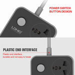 LDNIO SC3604 6 x Portas USB Tomada Multifuncional para Viagem, Casa e Escritório, Comprimento do Cabo: 2m, Ficha US, SAS8611AUK, SAS8611AUS, SAS8611BUK, SAS8611BUS, SAS8611EU